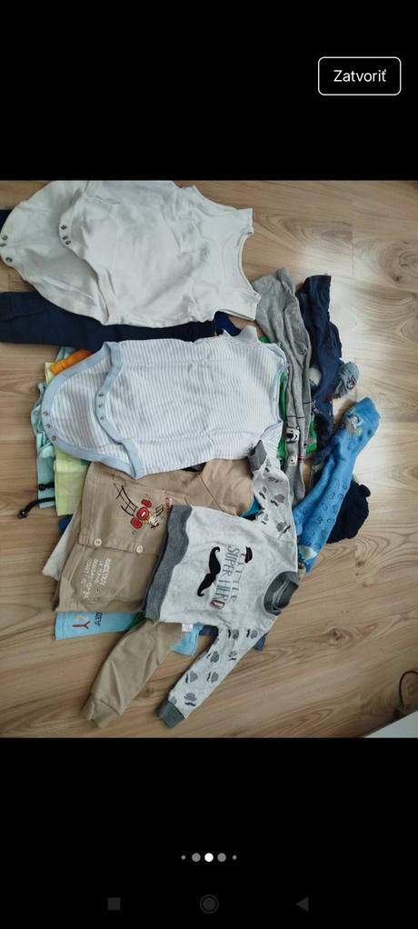 Vrece oblečenia, 68–80