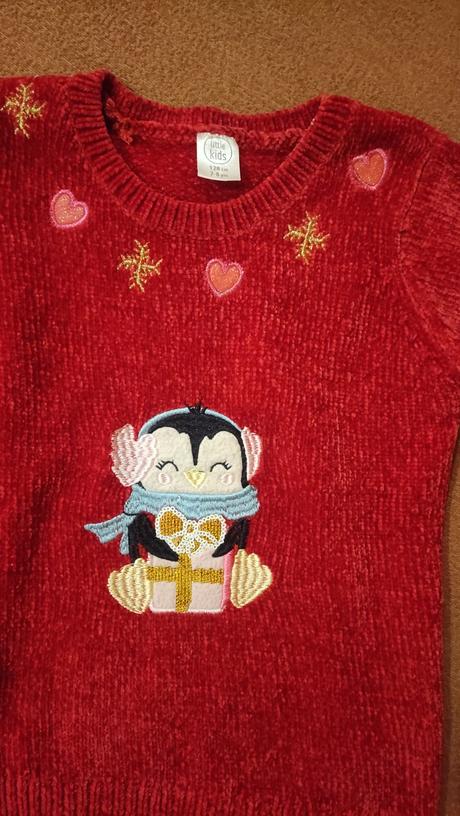 Krásny dievčensky svetrík, 128