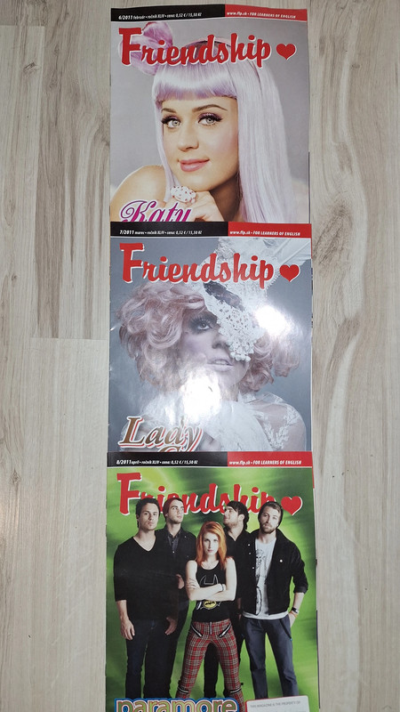 Friendship časopisy 2011, 