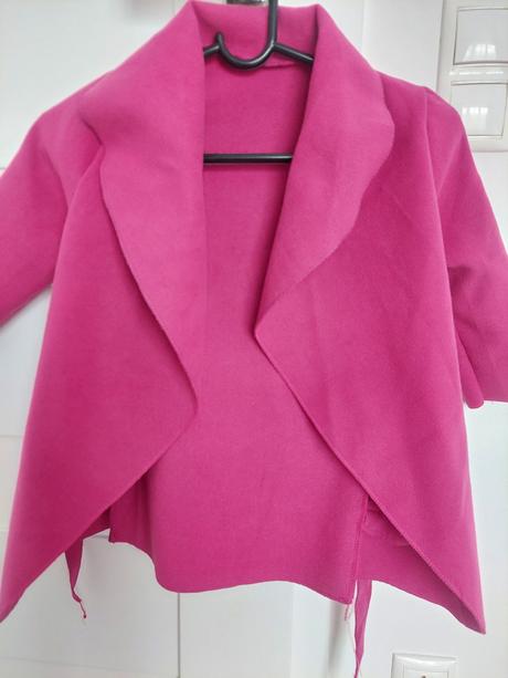 Cyklámenovy kabátik super stav, 110