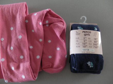 Pančuchy 122/128 2ks, 122