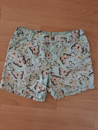 Dievčenské šortky, h&m,134