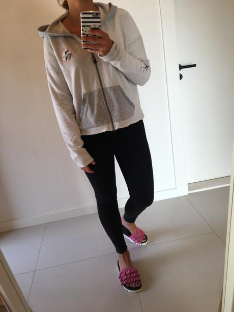 Padnuta mikinka do pasu - roxy, roxy,s