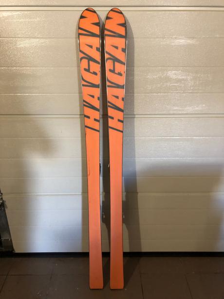 Skiapy hagan 163cm, viazanie diamir, pasy montana, 160-169 cm