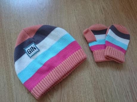 Čiapka a rukavičky, mothercare,92