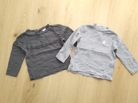 Tričká zara s dlhým rukávom, zara,86