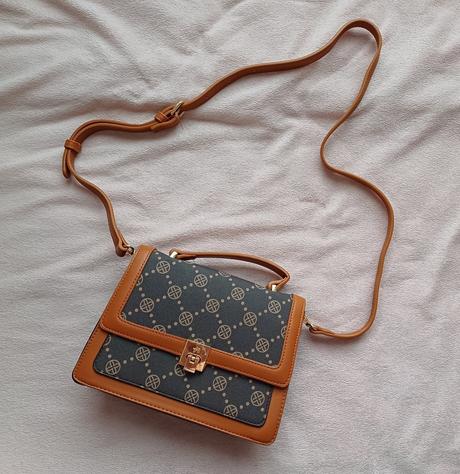 Krásna hnedá kabelka 2in1,