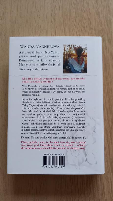 Kniha manžela som milovala,