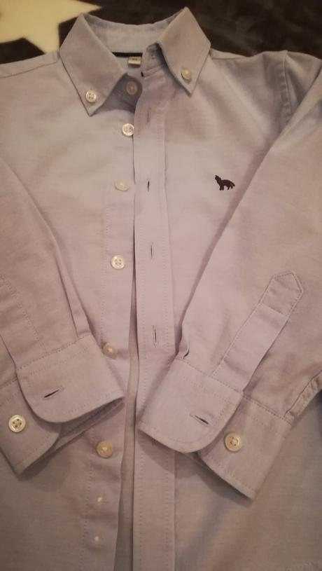 Modrá košela, c&a,104