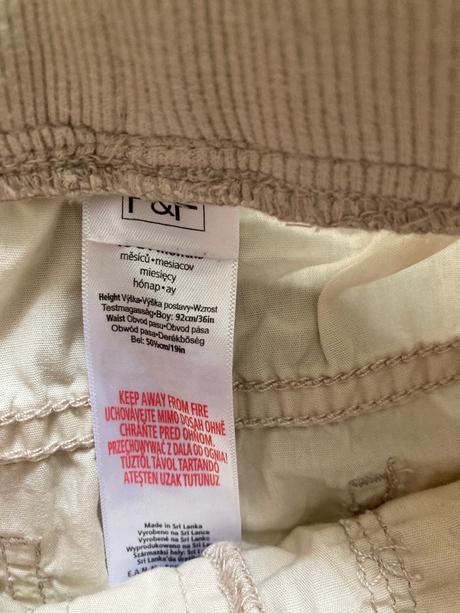 Roll-up nohavice, f&f,92