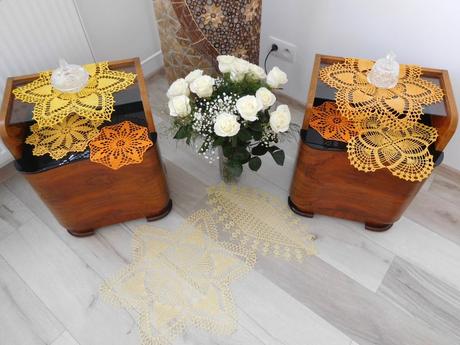 Háčkované žlté, 