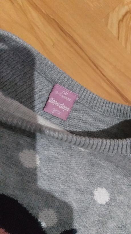 Sovičkové pletené šaty 110/116, dopodopo,110