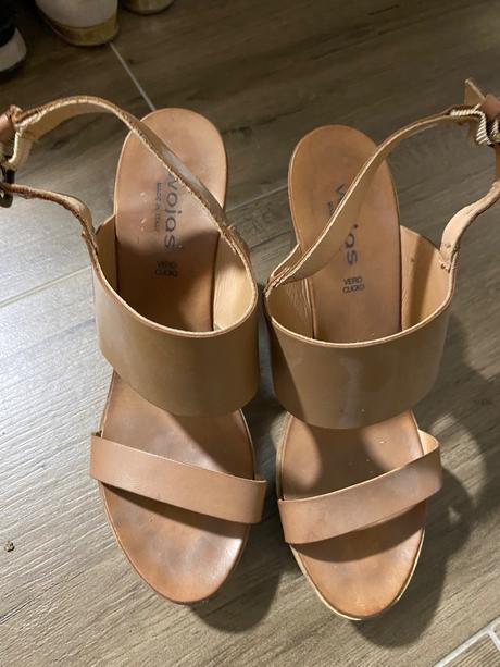 Kožené sandále wojas, wojas,38