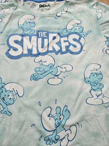 Pyžamo letné šmolkovia, smurfs, reserved,134