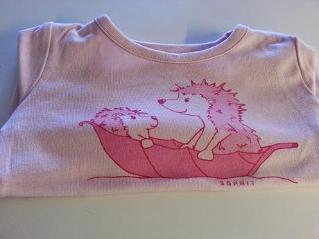 Tričko s ježkom, esprit,68