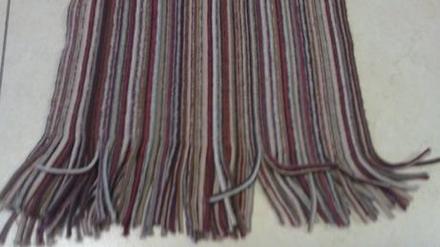 Hnedy sal, dlzka cca 190cm, c&a