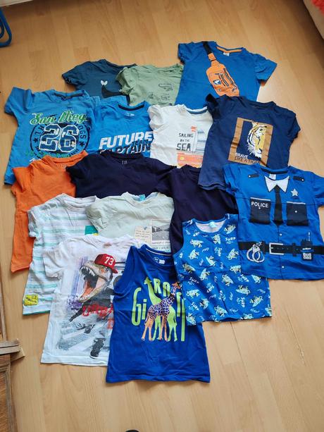 Tričká krátky rukáv, 104–116