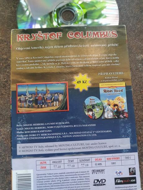 Krištof kolumbus, tajemství dračí hory dvd,