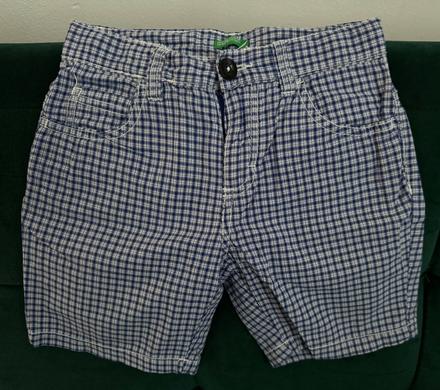Kárované kraťasy benetton, benetton,110