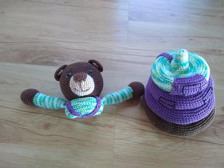 Skladacia veža macko,