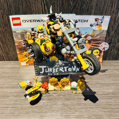 Lego overwatch 75977 junkrat & roadhog, 