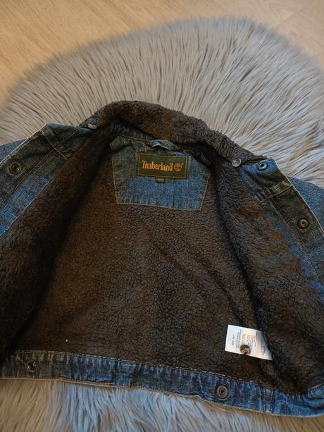 Chlapčenská rifľová bunda zateplená (12mes.), timberland,80