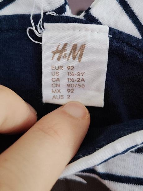 Šortky na traky, h&m,92