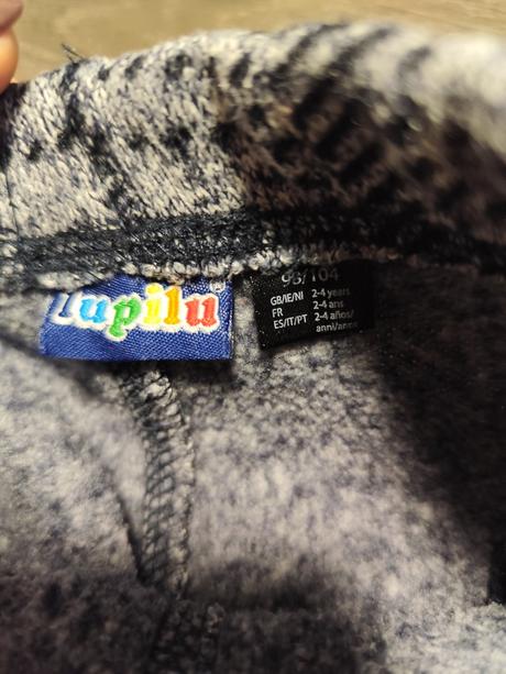 Zateplené nohavice, lupilu,98