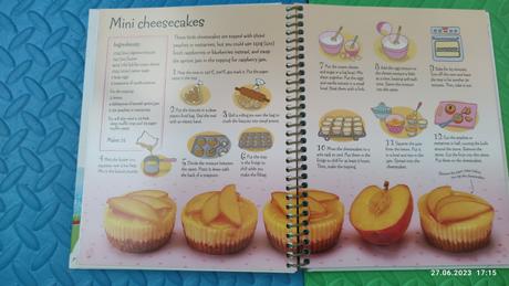 Children's book of baking cakes,