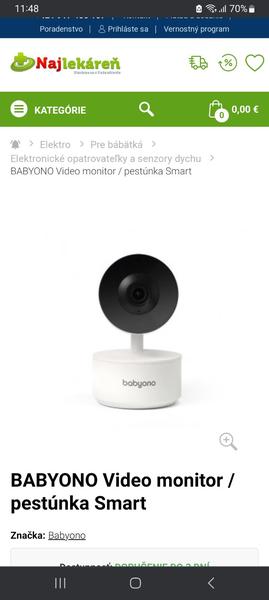 Má BabyOno kamera bezkáblový režim?