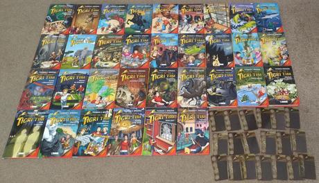 Knihy zo série tigrí tím, 