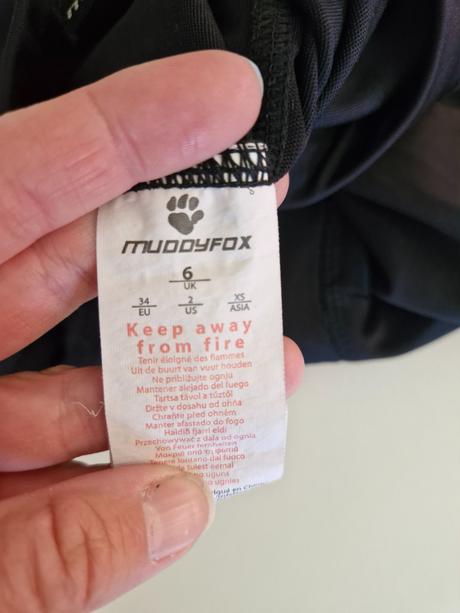 Cyklistické šortky, muddyfox,xs