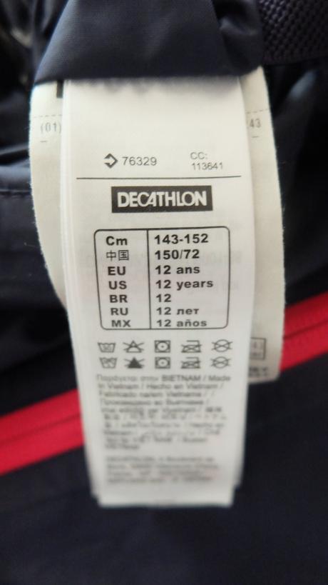 Outdoor bunda 140/152 quechua, decathlon,140