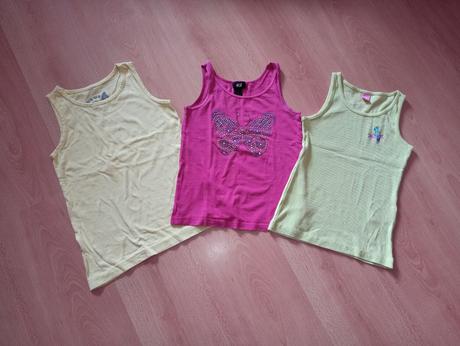 3x tielko 122-128, h&m,122