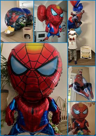 Balóny spiderman - až 15/16/17 kusov, 