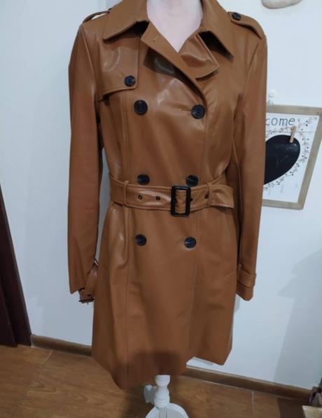 Koženkový kabátik, orsay,38