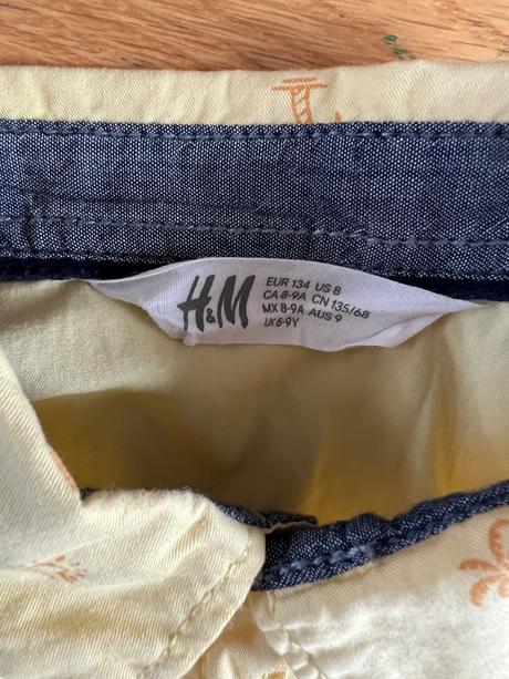 Letna chlapcenska kosela, h&m,134