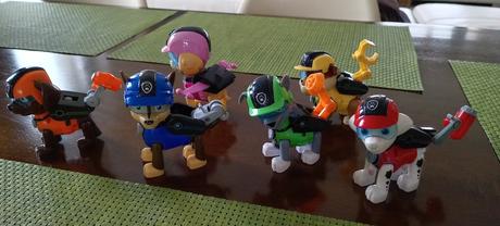 Figúrky labková patrola + rider, super stav, 