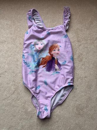 Celé plavky frozen / ľadové kráľovstvo, h&m,110