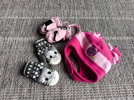 Čiapka a rukavice, 1-2 roky, 86