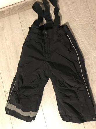 Lyziarske nohavice, h&m,86