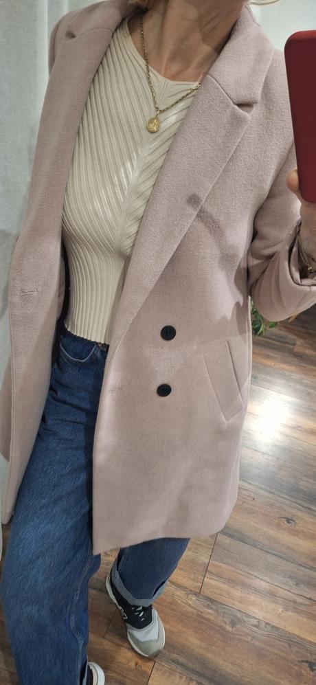 Kabát zara s vlnou 36/38, zara,s