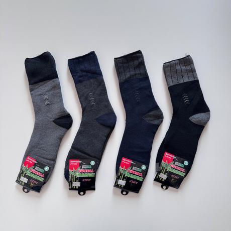 Pánske thermo ponožky so zdravotnou gumičkou 0306, 44 / 46