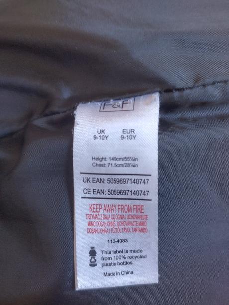 Zimná bunda, f&f,140