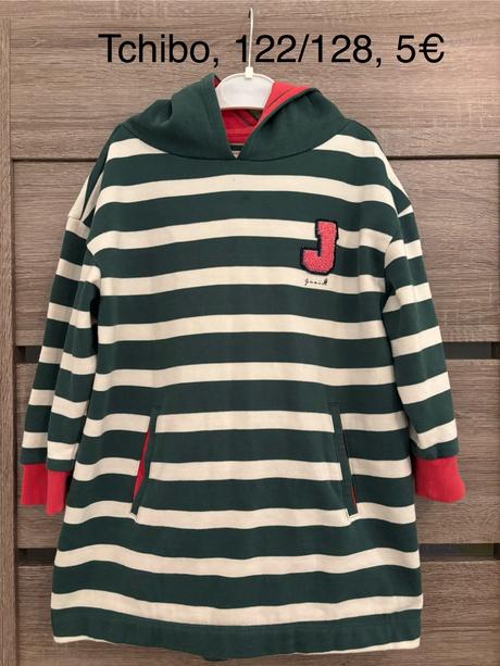 Predĺžená mikina, tchibo,122
