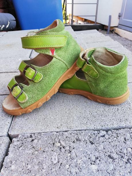 Kožené sandalky rak 25, rak,25