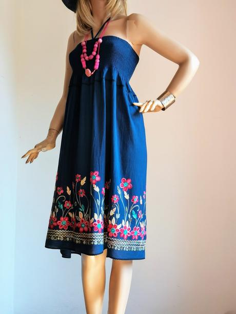 Monik & co. - letné šaty a sukňa v jednom, s