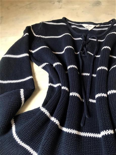 Hrubší bavlnený pulóver, xl