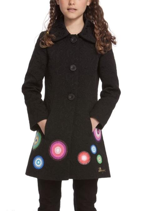 Luxusný kabátik desigual s mandalami 7/8 rokov, desigual,128