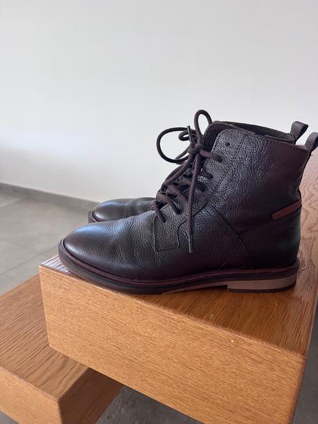 Cizmy prava koza ako nové, zara,35